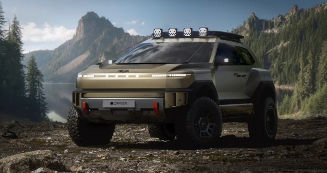 Hyundai Crater Concept ra mắt: SUV địa hình siêu hầm hố này có điểm gì đặc biệt?